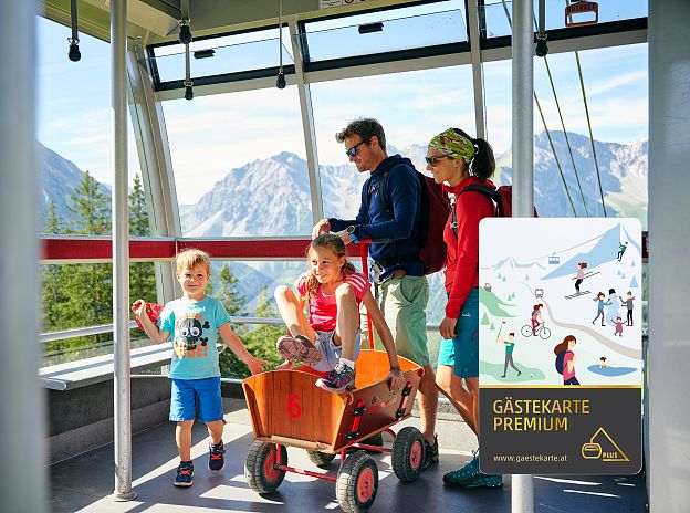 Gästekarte Premium - Bergbahnen inklusive im Sommer