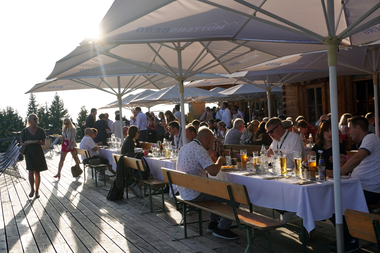 Ausklang bei Sonnenuntergang am Muttersberg | © Alpenregion Bludenz Tourismus GmbH