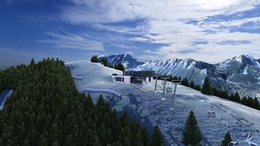 Ein Rendering des neuen Projekts im Brandnertal. | © Melzer & Hopfner Ingenieurgesellschaft
