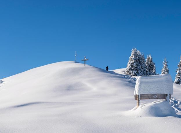 Schneeschuhwanderung 'Loischkopf' in Bürserberg