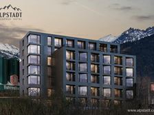 Alpstadt Lifestyle Hotel Süd-Ansicht
