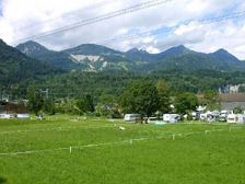 Auhof Camping im Sommer