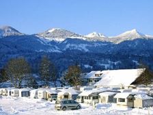 Auhof Camping im Winter