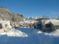 Camping Winterbild