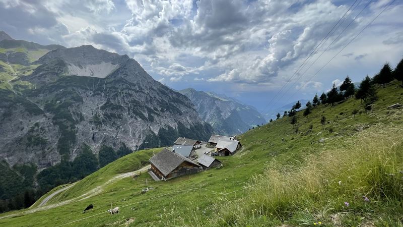 Aussicht Alpe Ischkarnei