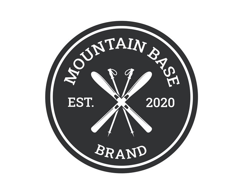 Logo Mountain Base Brand