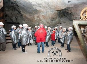 Historic silver mine in Schwaz