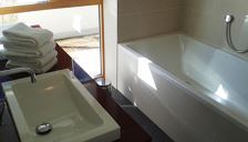 Apartment, shower and bath, toilet, balcony