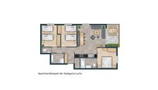 Apartment, separate toilet and shower/bathtub, 3 bed rooms