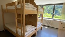 4-bed room, shared shower/shared toilet, 1 bed room