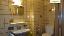 Double room, shower and bath, toilet