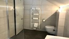 Shared room, shower or bath, toilet