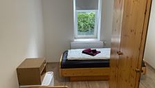 Double room, shared shower/shared toilet, 1 bed room