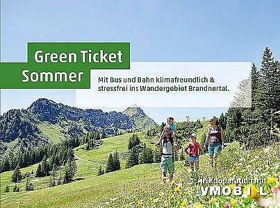 Bergbahnen Brandnertal Green Ticket Sommer