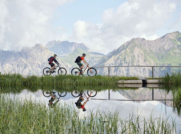Radfahren & Mountainbiken im Klostertal