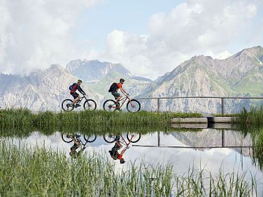 Radfahren & Mountainbiken im Klostertal