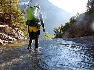 Canyoning in Großes Walsertal