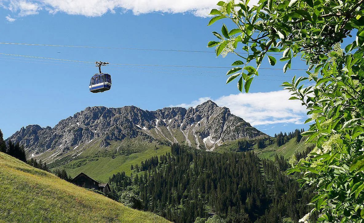 Cable Cars in Großes Walsertal