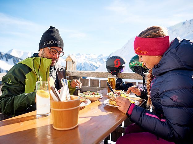 Gastronomie im Skigebiet