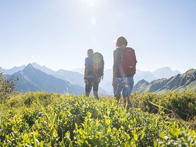 Wandern in der Alpenregion Vorarlberg